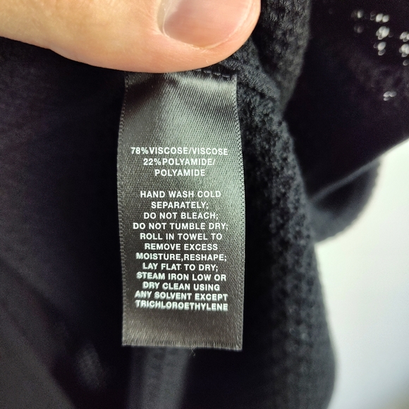 NWT Lafayette 148 Sleeveless Sweater Black Pullover textured vest new plus 3X - Picture 7 of 13